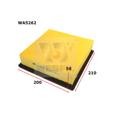 WA5263 Wesfil Air Filter for BMW (Cross Ref: A1787)