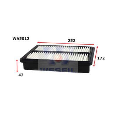 WA5012 Wesfil Air Filter for Hyundai (Cross Ref: A1516)