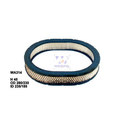 WA314 Wesfil Air Filter for Nissan (Cross Ref: A314)