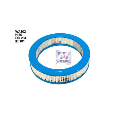 WA302 Wesfil Air Filter for Mazda (Cross Ref: A302)