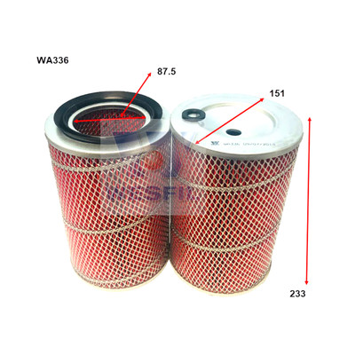WA336 Wesfil Air Filter for Isuzu Nissan (Cross Ref: A336) WA336 Wesfil Air Filter for Isuzu Nissan (Cross Ref: A336)