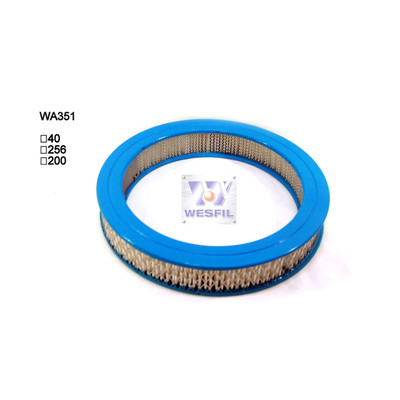 WA351 Wesfil Air Filter for Honda (Cross Ref: A351)