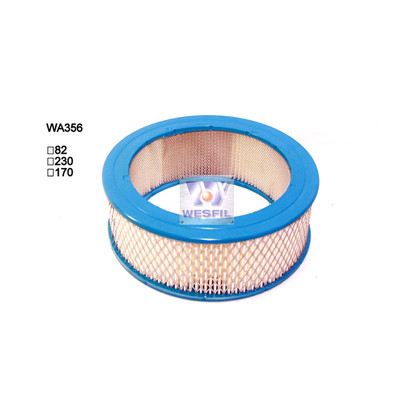 WA356 Wesfil Air Filter for Mitsubishi (Cross Ref: A356)