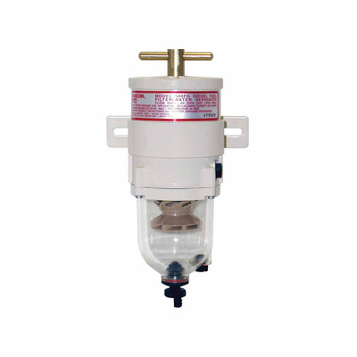 2 Micron Turbine Fuel Filter Water Separator with Clear Plastic Bowl - Racor 500FG2 Turbine Series 2 Micron Turbine Fuel Filter Water Separator with Clear Plastic Bowl - Racor 500FG2 Turbine Series