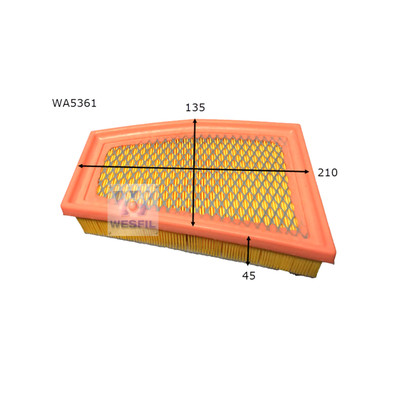 WA5361 Wesfil Air Filter for Audi (Cross Ref: ) WA5361 Wesfil Air Filter for Audi (Cross Ref: )
