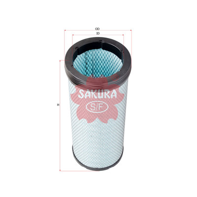 Sakura Inner Air Filter FA-6026 Cross Ref: 1-14215220-0