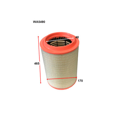 WA5490 Wesfil Air Filter for Iveco (Cross Ref: HDA6007)