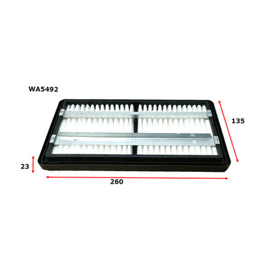 WA5492 Wesfil Air Filter for HDA6031 Iveco (Cross Ref: ) WA5492 Wesfil Air Filter for HDA6031 Iveco (Cross Ref: )