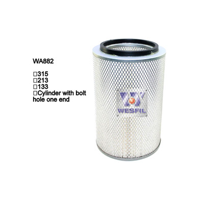 WA882 Wesfil Air Filter for HINO (Cross Ref: HDA5601)