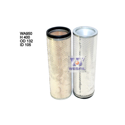 WA950 Wesfil Air Filter for Mitsubishi (Cross Ref: HDA5808) Inner Filter For WA916 WA950 Wesfil Air Filter for Mitsubishi (Cross Ref: HDA5808) Inner Filter For WA916