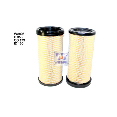 WA995 Wesfil Air Filter for Nissan - Inner Filter For WA994 WA995 Wesfil Air Filter for Nissan - Inner Filter For WA994