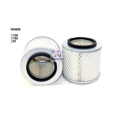 WA839 Wesfil Air Filter for Ford Nissan (Cross Ref: HDA5783)