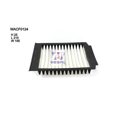 WACF0124 Wesfil Cabin Filter for Range Rover (Cross Ref: RCA180P) WACF0124 Wesfil Cabin Filter for Range Rover (Cross Ref: RCA180P)