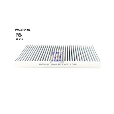WACF0146 Wesfil Cabin Filter for Chrysler (Cross Ref: RCA258C) WACF0146 Wesfil Cabin Filter for Chrysler (Cross Ref: RCA258C)