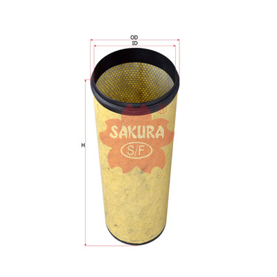 Sakura Inner Air Filter FA-6802 Cross Ref: 9835746
