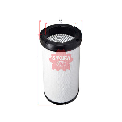 Sakura Inner Air Filter FA-13590 Cross Ref: 17801-EW040