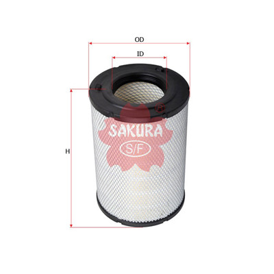 Sakura Outer Air Filter FA-57290 Cross Ref: 10000631P