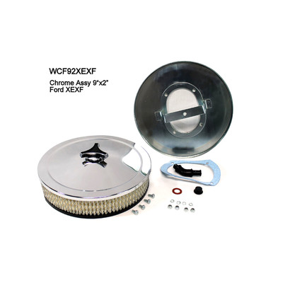 WCF92XEXF Wesfil Chrome Filter Assembly 9”X2” Ford XE-XF (Cross Ref: )