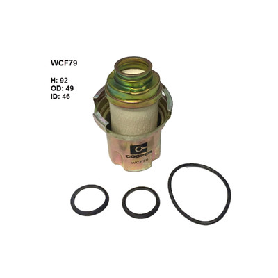 WCF79 Wesfil Cooper EFI Fuel Filter for Subaru (Cross Ref: R2626P)