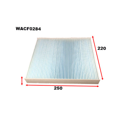 WACF0284 Wesfil Cabin Filter for Audi VW (Cross Ref: )