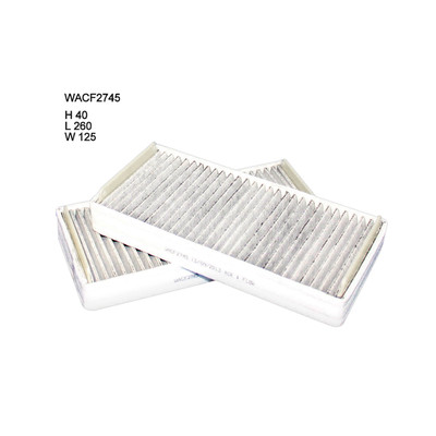 WACF2745 Wesfil Cabin Filter for Mercedes (Cross Ref: RCA141P)