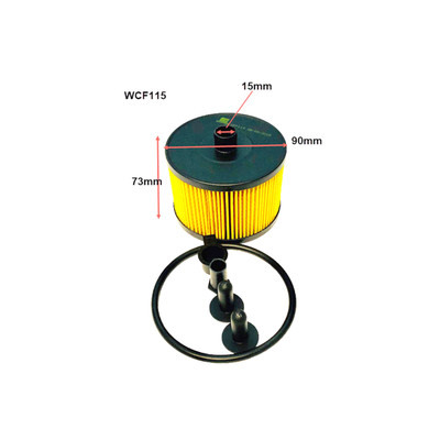 WCF115 Wesfil Cooper Diesel Fuel Filter for Citroen Ford Peugeot Volvo (Cross Ref: R2641P)