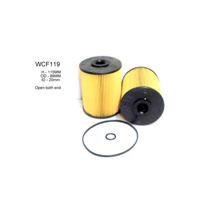 WCF119 Wesfil Cooper Diesel Fuel Filter for HINO (Cross Ref: R2693P)