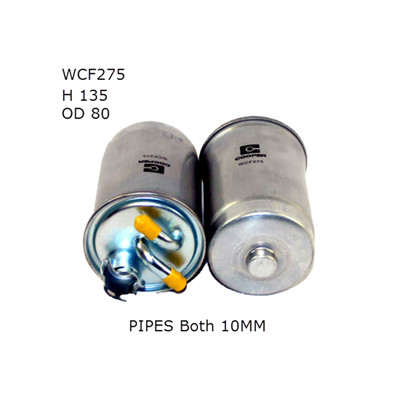 WCF275 Wesfil Cooper Diesel Fuel Filter for Audi (Cross Ref: )