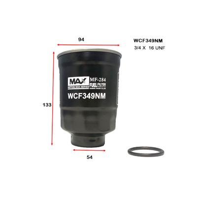 WCF349NM Wesfil Cooper Diesel Fuel Filter for Z1000 Nissan (Cross Ref: )