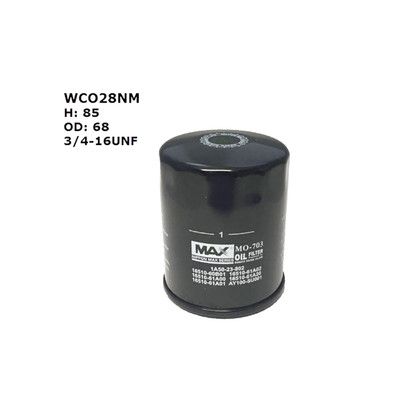 WCO28NM Wesfil Cooper Oil Filter for Suzuki Holden (Cross Ref: Z734)