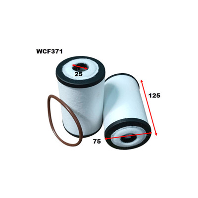 WCF371 Wesfil Cooper PCV Filter HINO (Cross Ref: )