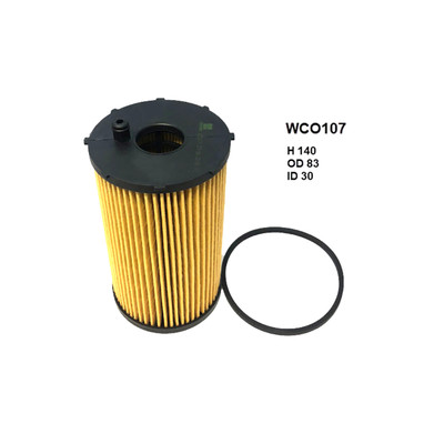 WCO107 Wesfil Cooper Oil Filter for Citroen (Cross Ref: R2662P)