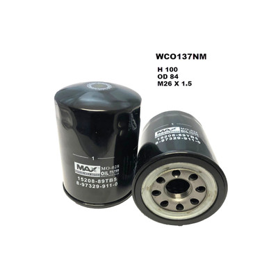 WCO137NM Wesfil Cooper Oil Filter for Isuzu (Cross Ref: Z701)