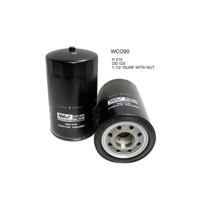 WCO90NM Wesfil Cooper Oil Filter for HINO (Cross Ref: Z779) WCO90NM Wesfil Cooper Oil Filter for HINO (Cross Ref: Z779)