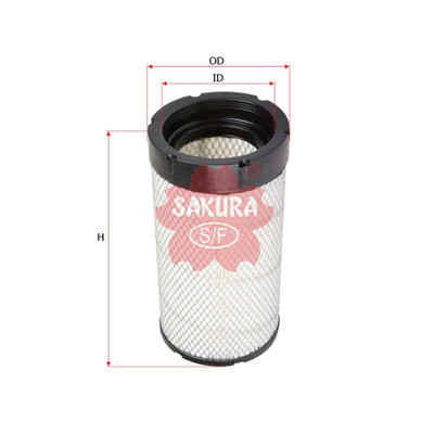 Sakura Outer Air Filter FA-88150 Cross Ref: 6698057 Sakura Outer Air Filter FA-88150 Cross Ref: 6698057