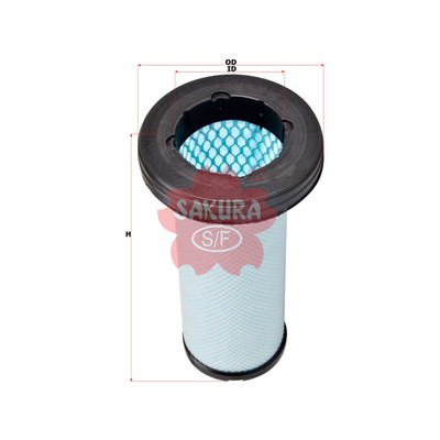 Sakura Inner Air Filter FA-58340 Equivalent to Mitsubishi ME405308