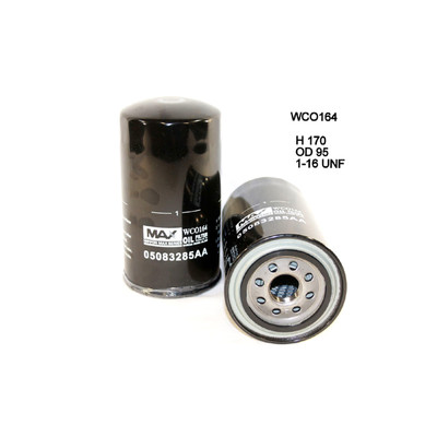 WCO164NM Wesfil Cooper Oil Filter for Dodge (Cross Ref: )
