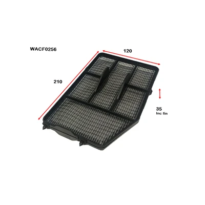 WACF0256 Wesfil Cabin Filter for HINO (Cross Ref: )