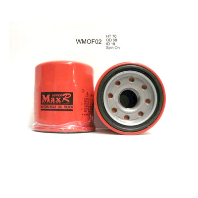 WMOF02 Wesfil Cooper Oil Filter for Motorcycle Honda Yamaha Kawasaki (Cross Ref: )