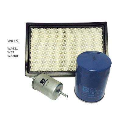 WK15 Wesfil 4WD Filter Kit for Ford Falcon 1988-1991 3.9L 3.2L