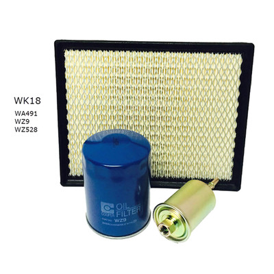 WK18 Wesfil 4WD Filter Kit for Ford Falcon 1998-2002 AU1 AU2 AU3