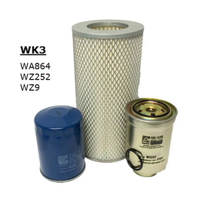 WK3 Wesfil 4WD Filter Kit for Toyota HiAce 1989-2000 2.8L 3L14 WK3 Wesfil 4WD Filter Kit for Toyota HiAce 1989-2000 2.8L 3L14