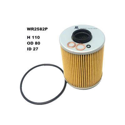 WR2582P Wesfil Cooper Oil Filter for BMW (Cross Ref: R2582P)