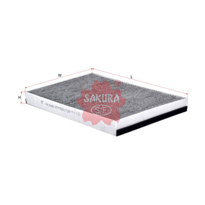Sakura Cabin Air Filter CAC-26080 Cross Ref: A906 830 03 18