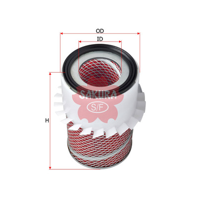 Sakura Air Filter FAS-1705 Cross Ref: S508-13-Z40 Sakura Air Filter FAS-1705 Cross Ref: S508-13-Z40