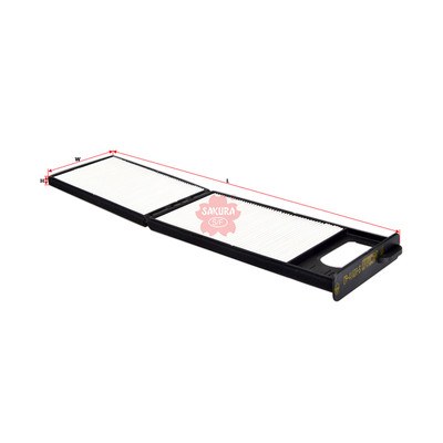 Sakura Cabin Air Filter CA-41020-S Cross Ref: 51186-41970 Sakura Cabin Air Filter CA-41020-S Cross Ref: 51186-41970