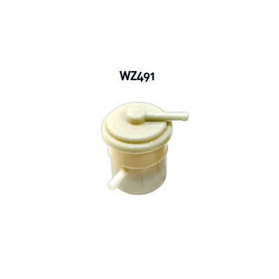 Plastic In-Line Fuel Filter Wesfil Cooper WZ491 for Holden Suzuki (CrossRef: Z491)
