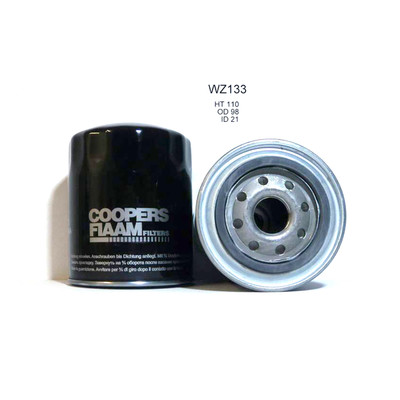 WZ133NM Wesfil Cooper Oil Filter for Ford Jaguar (Cross Ref: Z133)