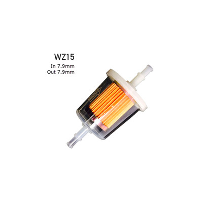 WZ15 Plastic In-Line Fuel Filter Wesfil Cooper for Mitsubishi Toyota (CrossRef: Z15)
