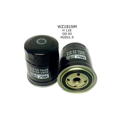 WZ181NM Wesfil Cooper Diesel Fuel Filter for Z181 Daihatsu Ford (Cross Ref: )